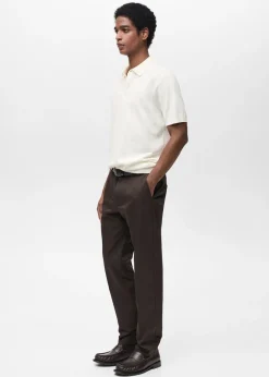 MANGO Koszulki Polo*100% cotton fine knit polo shirt