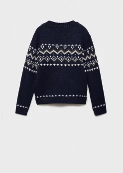 Dzieci MANGO Swetry I Kardigany*Żakardowy sweter