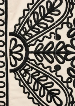 MANGO Kurtki*Żakiet bawełniany haftowany