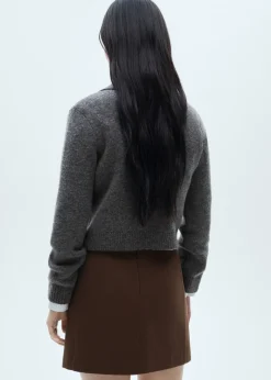 MANGO Kurtki|Swetry I Kardigany*Żakiet dwurzędowy z dzianiny