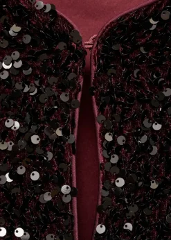 MANGO Kurtki*Żakiet haftowane cekiny