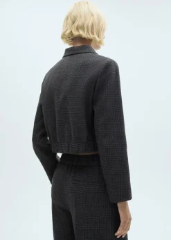 MANGO Kurtki*Żakiet tweedowy z guzikami