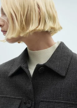 MANGO Kurtki*Żakiet tweedowy z guzikami