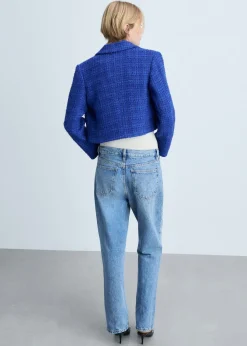 MANGO Kurtki*Żakiet tweedowy z guzikami