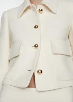 MANGO Kurtki*Żakiet tweedowy z guzikami