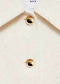 MANGO Kurtki*Żakiet tweedowy z guzikami