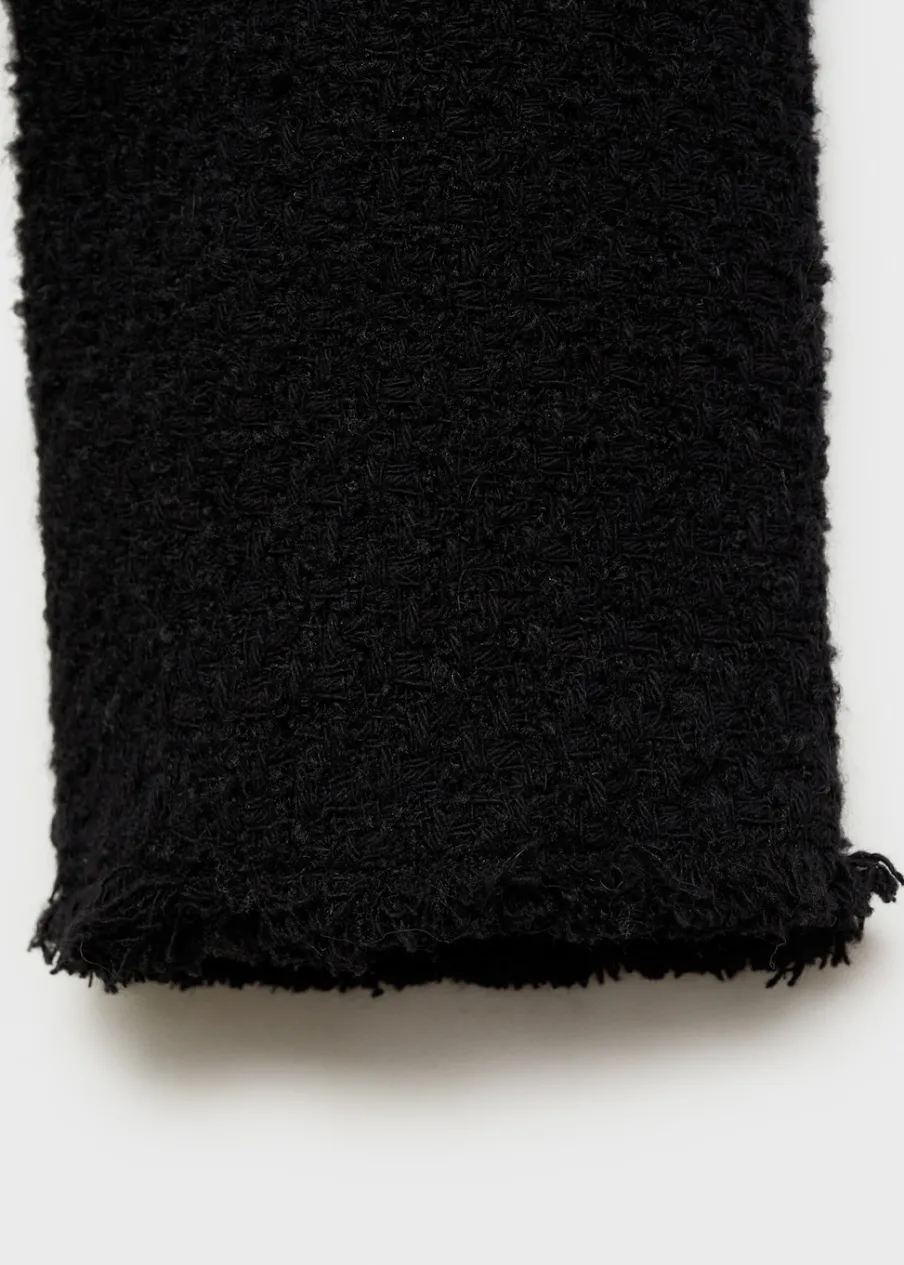 MANGO Kurtki*Żakiet tweedowy z ozdobnymi guzikami