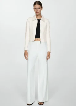 MANGO Kurtki*Żakiet z bawełny z teksturą