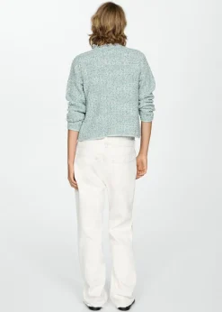 MANGO Kurtki|Swetry I Kardigany*Żakiet z tweedu z postrzępionym wykończeniem