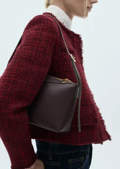 MANGO Kurtki*Żakiet z tweedu z postrzępionym wykończeniem