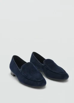MANGO Buty*Aksamitne mokasyny