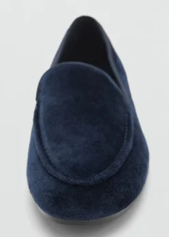 MANGO Buty*Aksamitne mokasyny
