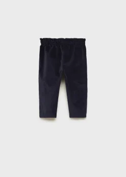 Dzieci MANGO Spodnie*Aksamitne spodnie