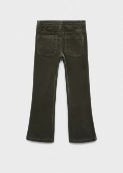 Dzieci MANGO Spodnie*Aksamitne spodnie dzwony