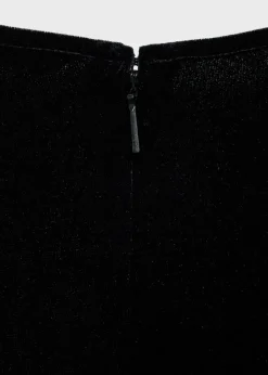 MANGO Sukienki I Kombinezony*Aksamitny kombinezon skrzyżowana tkanina