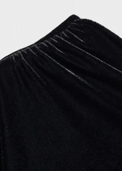 MANGO Topy|Koszulki*Aksamitny top asymetryczny