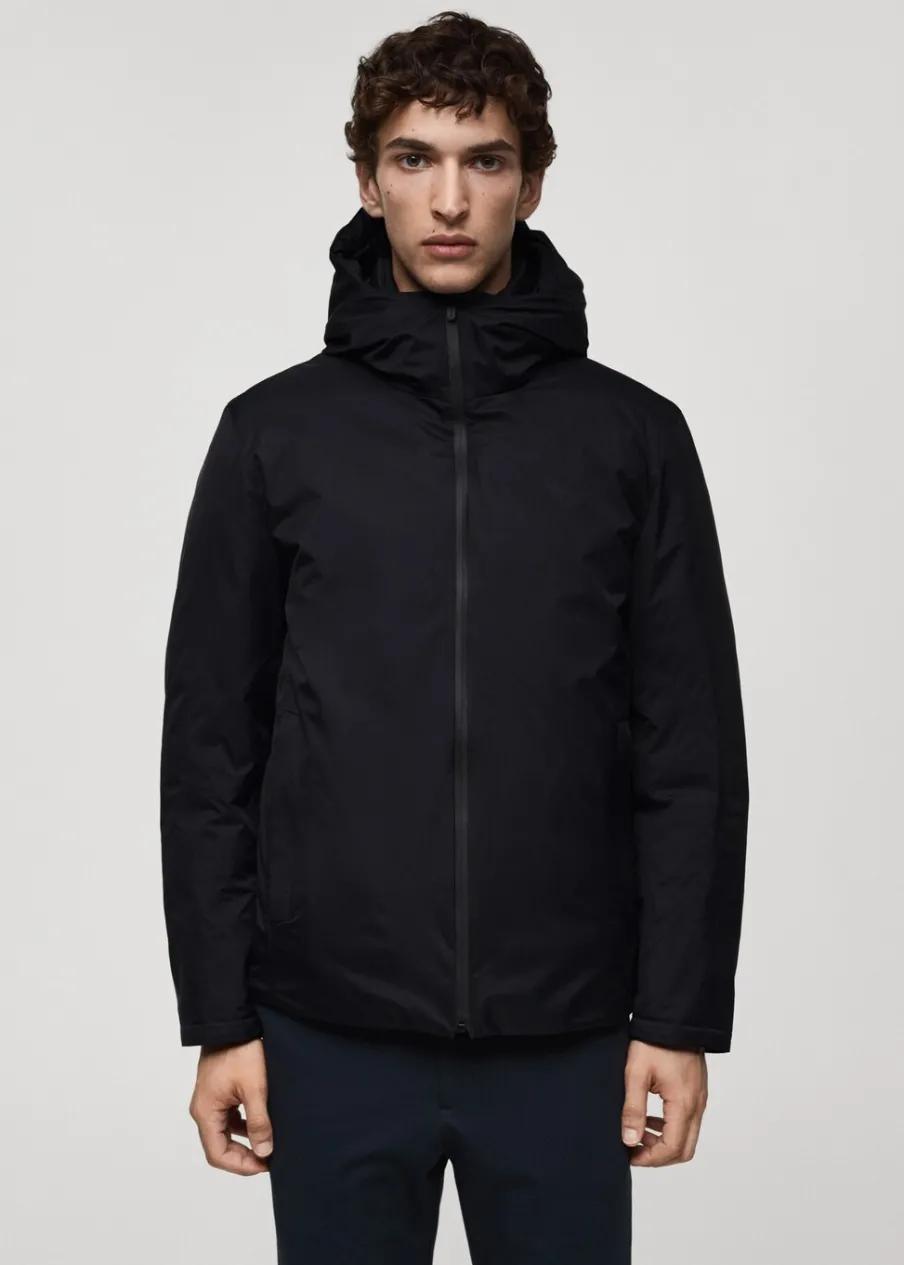 MANGO Kurtki I Koszule Wierzchnie|Płaszcze*Anorak pikowany z tkaniny termoregulacyjnej waterproof