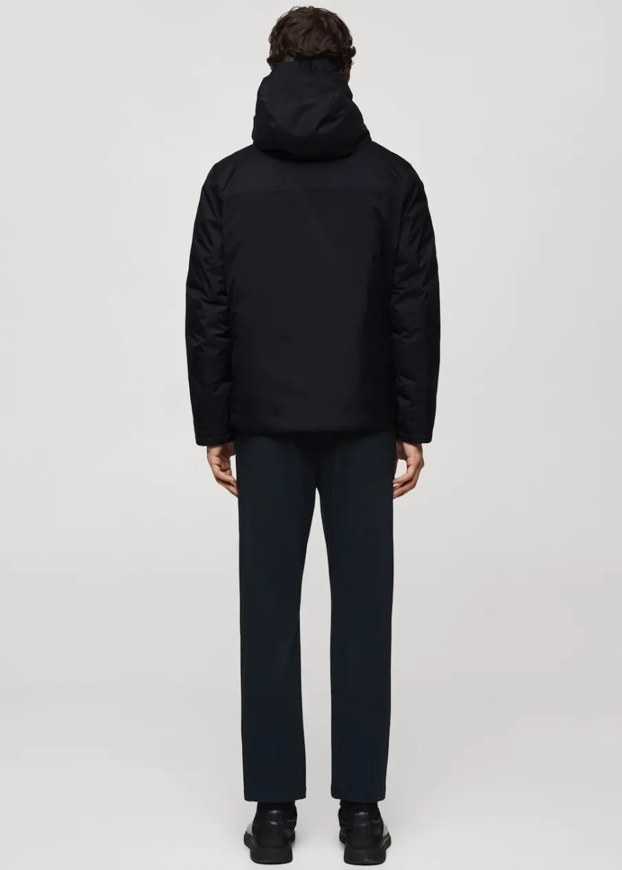 MANGO Kurtki I Koszule Wierzchnie|Płaszcze*Anorak pikowany z tkaniny termoregulacyjnej waterproof