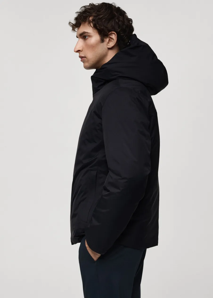 MANGO Kurtki I Koszule Wierzchnie|Płaszcze*Anorak pikowany z tkaniny termoregulacyjnej waterproof