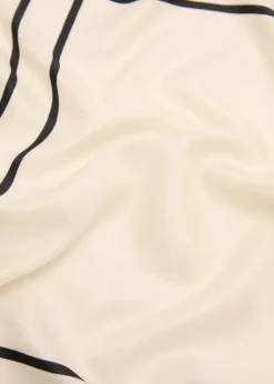 MANGO Szaliki I Chusty*Apaszka z geometrycznym wzorem