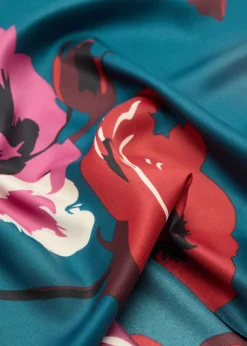 MANGO Szaliki I Chusty*Apaszka z kwiatowym wzorem