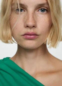 MANGO Sukienki I Kombinezony*Asymetryczna sukienka z drapowaniem