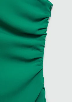 MANGO Sukienki I Kombinezony*Asymetryczna sukienka z drapowaniem