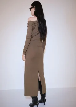 MANGO Sukienki I Kombinezony*Asymetryczna sukienka z wycięciem