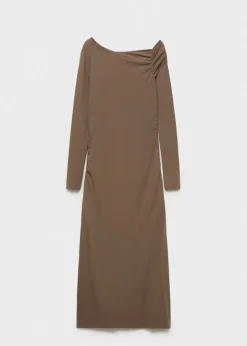 MANGO Sukienki I Kombinezony*Asymetryczna sukienka z wycięciem