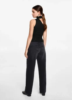 MANGO Koszulki I Topy*Asymetryczny top z szalikiem