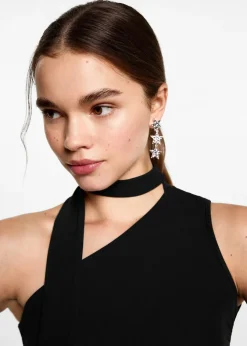 MANGO Koszulki I Topy*Asymetryczny top z szalikiem