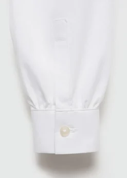 Dzieci MANGO Koszule I Bluzki*Ażurowa bluzka z kołnierzykiem babydoll