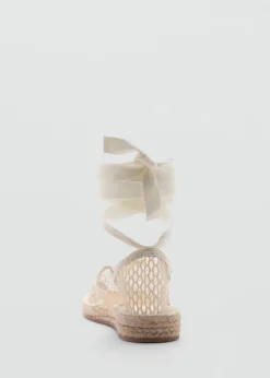 MANGO Buty*Ażurowe espadryle