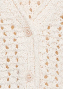 Dzieci MANGO Swetry I Kardigany*Ażurowy kardigan