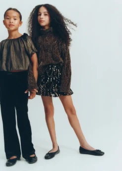 Dzieci MANGO Buty*Baleriny z kokardką