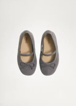 Dzieci MANGO Buty*Baleriny z kokardką