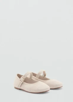Dzieci MANGO Buty*Baleriny z okrągłym noskiem i sprzączką