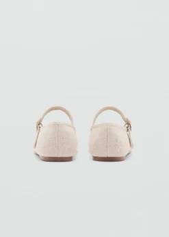 Dzieci MANGO Buty*Baleriny z okrągłym noskiem i sprzączką