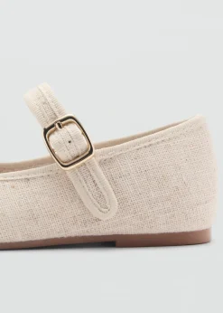Dzieci MANGO Buty*Baleriny z okrągłym noskiem i sprzączką