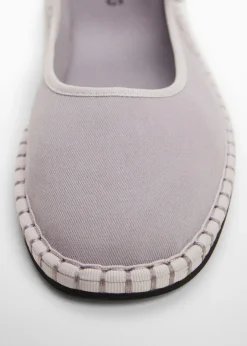 MANGO Buty*Baleriny z paskami