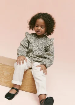 Dzieci MANGO Buty*Baleriny ze skóry