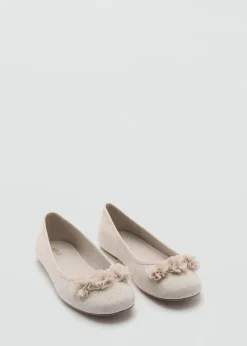 Dzieci MANGO Buty*Ballerina flower decoration