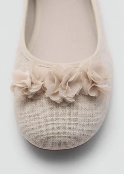 Dzieci MANGO Buty*Ballerina flower decoration