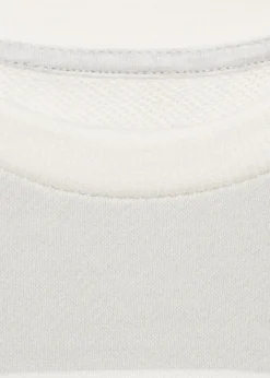 Dzieci MANGO Bluzy*Bawełniana bluza w paski