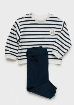 Dzieci MANGO Bluzy*Bawełniana bluza w paski