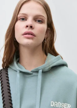 MANGO Bluzy*Bawełniana bluza z kapturem