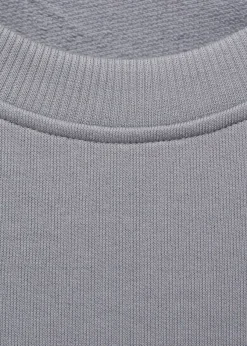 MANGO Bluzy*Bawełniana bluza z napisem