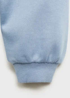 Dzieci MANGO Bluzy*Bawełniana bluza z wytłaczanym napisem