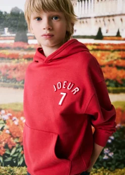 Dzieci MANGO Bluzy*Bawełniana bluza ze wzorem