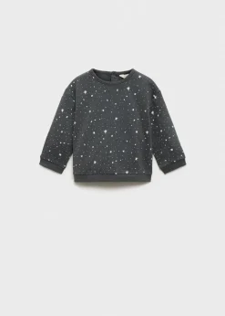 Dzieci MANGO Swetry I Kardigany|Swetry I Kardigany*Bawełniana bluza ze wzorem
